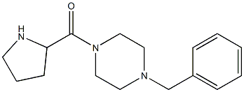 1-benzyl-4-(pyrrolidin-2-ylcarbonyl)piperazine