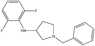 1-benzyl-N-(2,6-difluorophenyl)pyrrolidin-3-amine Structure