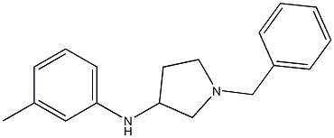  1-benzyl-N-(3-methylphenyl)pyrrolidin-3-amine