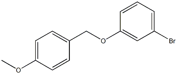  1-bromo-3-[(4-methoxyphenyl)methoxy]benzene