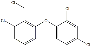 1-chloro-2-(chloromethyl)-3-(2,4-dichlorophenoxy)benzene