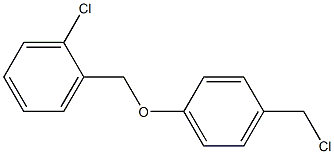 1-chloro-2-[4-(chloromethyl)phenoxymethyl]benzene