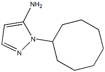 1-cyclooctyl-1H-pyrazol-5-amine,,结构式