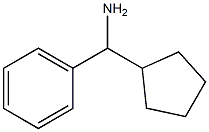 1-cyclopentyl-1-phenylmethanamine Structure