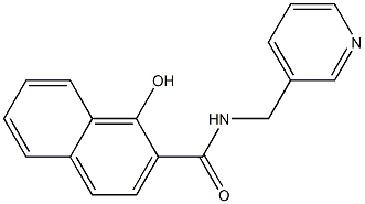 1-hydroxy-N-(pyridin-3-ylmethyl)naphthalene-2-carboxamide|