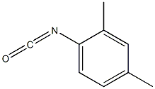 1-isocyanato-2,4-dimethylbenzene 化学構造式