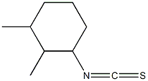 1-isothiocyanato-2,3-dimethylcyclohexane,,结构式