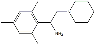 1-mesityl-2-piperidin-1-ylethanamine,,结构式