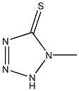 1-methyl-2,5-dihydro-1H-1,2,3,4-tetrazole-5-thione,,结构式