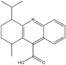  1-methyl-4-(propan-2-yl)-1,2,3,4-tetrahydroacridine-9-carboxylic acid