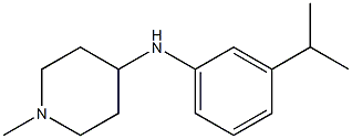 1-methyl-N-[3-(propan-2-yl)phenyl]piperidin-4-amine