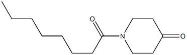 1-octanoylpiperidin-4-one Structure
