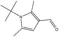 1-tert-butyl-2,5-dimethyl-1H-pyrrole-3-carbaldehyde Struktur