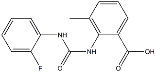 2-({[(2-fluorophenyl)amino]carbonyl}amino)-3-methylbenzoic acid