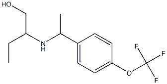 2-({1-[4-(trifluoromethoxy)phenyl]ethyl}amino)butan-1-ol