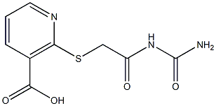 2-({2-[(aminocarbonyl)amino]-2-oxoethyl}thio)nicotinic acid