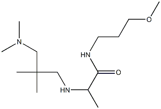 2-({2-[(dimethylamino)methyl]-2-methylpropyl}amino)-N-(3-methoxypropyl)propanamide