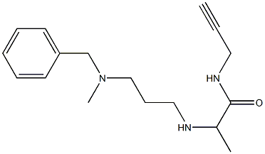 2-({3-[benzyl(methyl)amino]propyl}amino)-N-(prop-2-yn-1-yl)propanamide