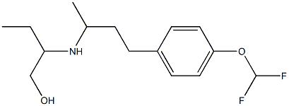 2-({4-[4-(difluoromethoxy)phenyl]butan-2-yl}amino)butan-1-ol|