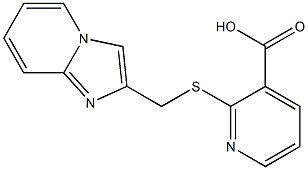 2-({imidazo[1,2-a]pyridin-2-ylmethyl}sulfanyl)pyridine-3-carboxylic acid