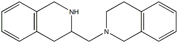 2-(1,2,3,4-tetrahydroisoquinolin-3-ylmethyl)-1,2,3,4-tetrahydroisoquinoline,,结构式