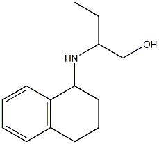 2-(1,2,3,4-tetrahydronaphthalen-1-ylamino)butan-1-ol Structure