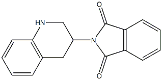 2-(1,2,3,4-tetrahydroquinolin-3-yl)-1H-isoindole-1,3(2H)-dione,,结构式