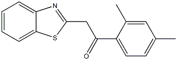 2-(1,3-benzothiazol-2-yl)-1-(2,4-dimethylphenyl)ethan-1-one