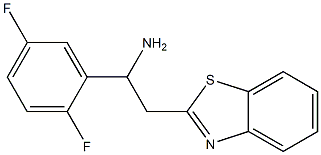 2-(1,3-benzothiazol-2-yl)-1-(2,5-difluorophenyl)ethan-1-amine