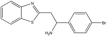 2-(1,3-benzothiazol-2-yl)-1-(4-bromophenyl)ethan-1-amine