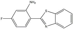 2-(1,3-benzothiazol-2-yl)-5-fluoroaniline 结构式