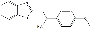 2-(1,3-benzoxazol-2-yl)-1-(4-methoxyphenyl)ethan-1-amine Structure