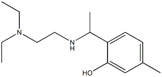 2-(1-{[2-(diethylamino)ethyl]amino}ethyl)-5-methylphenol|