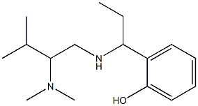 2-(1-{[2-(dimethylamino)-3-methylbutyl]amino}propyl)phenol