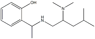 2-(1-{[2-(dimethylamino)-4-methylpentyl]amino}ethyl)phenol