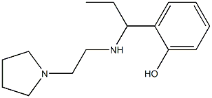 2-(1-{[2-(pyrrolidin-1-yl)ethyl]amino}propyl)phenol