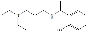 2-(1-{[3-(diethylamino)propyl]amino}ethyl)phenol Structure