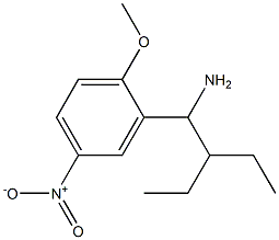 2-(1-amino-2-ethylbutyl)-1-methoxy-4-nitrobenzene