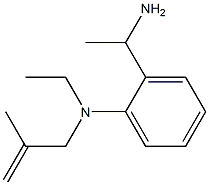 2-(1-aminoethyl)-N-ethyl-N-(2-methylprop-2-en-1-yl)aniline