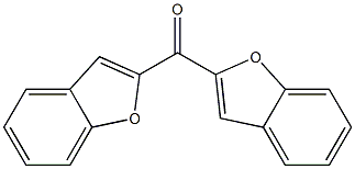2-(1-benzofuran-2-ylcarbonyl)-1-benzofuran Struktur