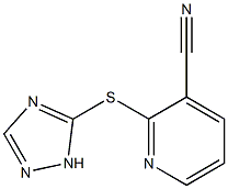 2-(1H-1,2,4-triazol-5-ylsulfanyl)pyridine-3-carbonitrile