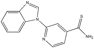  2-(1H-benzimidazol-1-yl)pyridine-4-carbothioamide