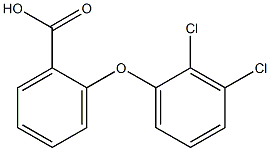 2-(2,3-dichlorophenoxy)benzoic acid Structure