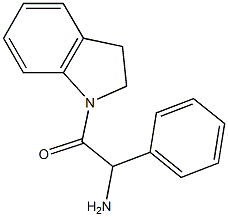 2-(2,3-dihydro-1H-indol-1-yl)-2-oxo-1-phenylethanamine
