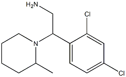 2-(2,4-dichlorophenyl)-2-(2-methylpiperidin-1-yl)ethan-1-amine