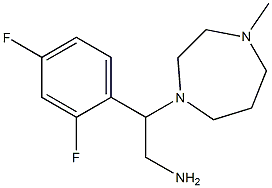 2-(2,4-difluorophenyl)-2-(4-methyl-1,4-diazepan-1-yl)ethan-1-amine