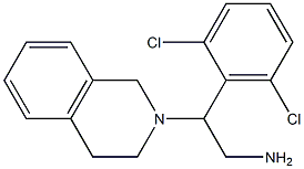 2-(2,6-dichlorophenyl)-2-(1,2,3,4-tetrahydroisoquinolin-2-yl)ethan-1-amine