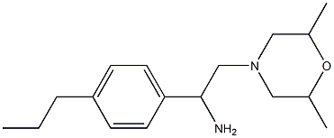 2-(2,6-dimethylmorpholin-4-yl)-1-(4-propylphenyl)ethanamine