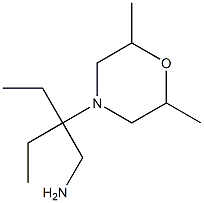 2-(2,6-dimethylmorpholin-4-yl)-2-ethylbutan-1-amine