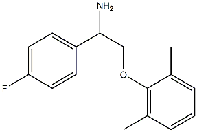 2-(2,6-dimethylphenoxy)-1-(4-fluorophenyl)ethanamine